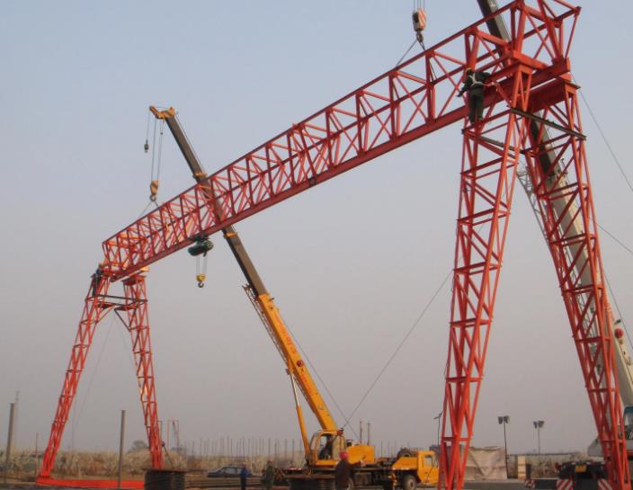 龍門吊液壓系統(tǒng)壓力低是由什么造成的？龍門吊壓力異常的其它原因和排除